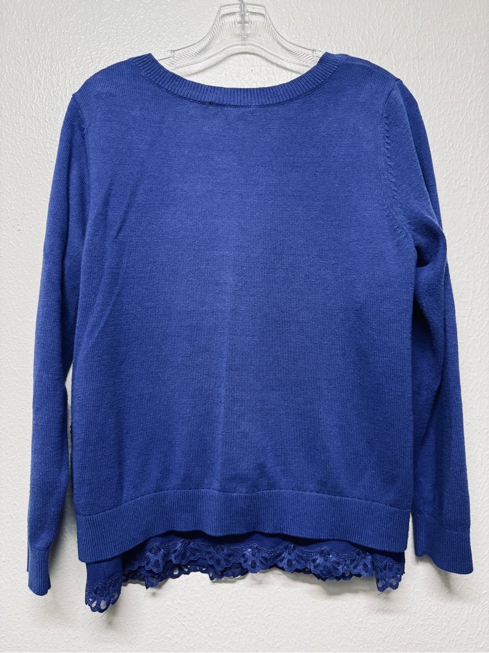Christopher & Banks Deep Purple Two Piece Sweater Tank Top Set. - Picture 6 of 6